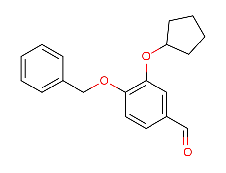3-cyclopentoxy-4-(benzyloxy)benzaldehyde