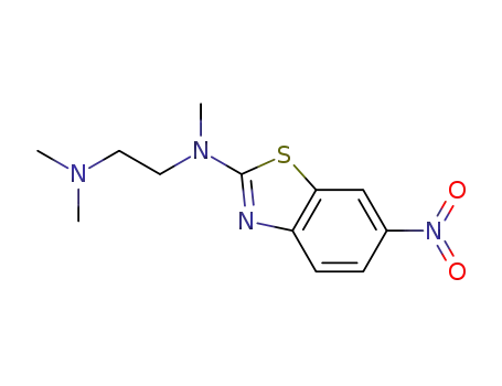 N,N,N'-trimethyl-N'-(6-nitro-benzothiazol-2-yl)-ethane-1,2-diamine