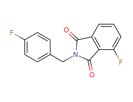 4-Fluoro-2-(4-fluoro-benzyl)-isoindole-1,3-dione