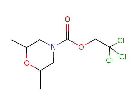 2,2,2-trichloroethyl 2,6-dimethylmorpholine-4-carboxylate