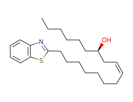2-[(8Z,11R)-11-hydroxyheptadec-8-enyl]benzothiazole