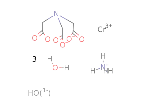 ammonium hydroxonitrilotriacetatoaquo-Cr(III) dihydrate