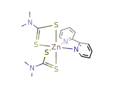 Zn(S2CNMe2)2(bipy)