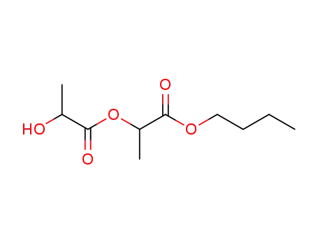 Molecular Structure of 13544-80-4 (butyl 2-(2-hydroxypropanoyloxy)propanoate)