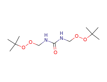 N,N'-bis-tert-butylperoxymethyl-urea