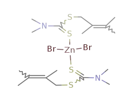 ZnBr2((2,3-dimethyl-2-butenyl)(dimethyldithiocarbamyl))