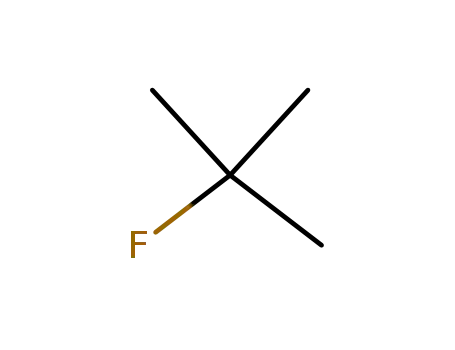 Molecular Structure of 353-61-7 (TERT-BUTYL FLUORIDE)