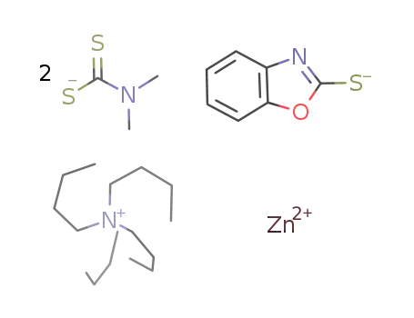 tetra-n-butylammonium (benzoxazole-2-thiolato)bis(dimethyldithiocarbamato)zincate