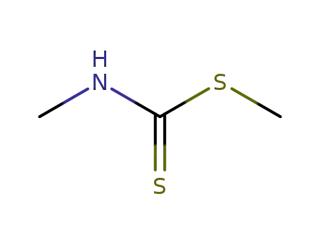Molecular Structure of 13037-11-1 (methyl methyldithiocarbamate)