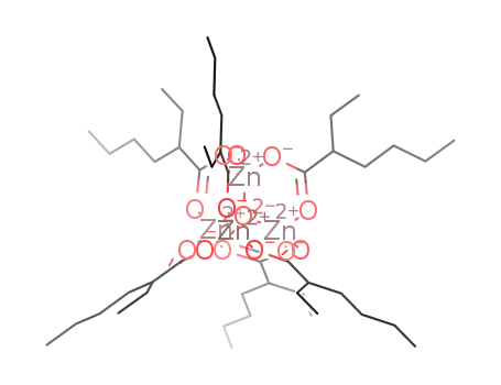 μ-4-oxo-hexakis-(μ-2-ethylhexanato)-tetrazinc(II)