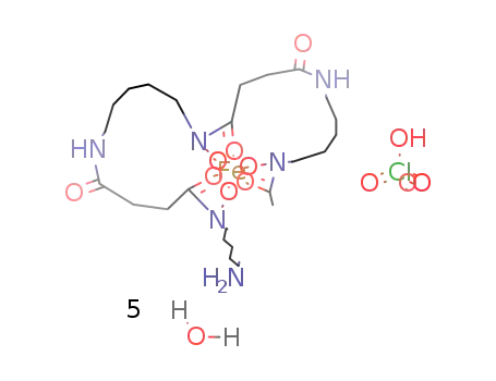 ferrioxamine B perchlorate pentahydrate