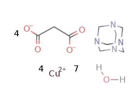 [Cu4(malonato)4(hexamethylenetetramine)]*7H2O