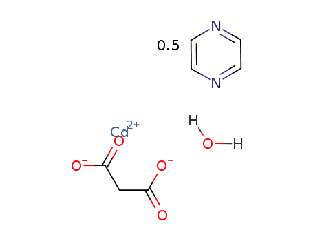 [Cd(μ-malonato)(μ-pyrazine)0.5(H2O)](n)