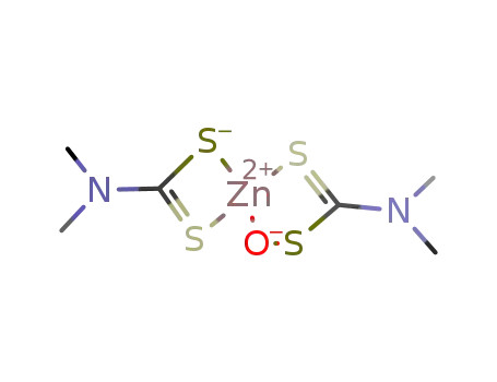 Zn(N,N-dimethyldithiocarbamato)(O-dmDTC)