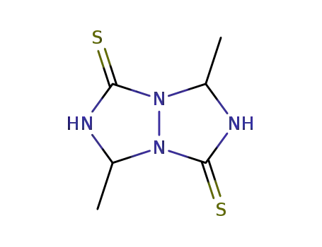 Molecular Structure of 16085-50-0 (1,5-DIMETHYL-1H,5H-[1,2,4]TRIAZOLO[1,2-A][1,2,4]TRIAZOLE-3,7-DITHIOL)