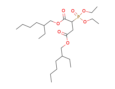 Molecular Structure of 78897-69-5 (bis(2-ethylhexyl) 2-(diethoxyphosphoryl)butanedioate)