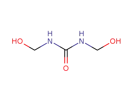 Molecular Structure of 140-95-4 (Dimethylolurea)