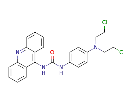 1-acridin-9-yl-3-{4-[bis(2-chloroethyl)amino]phenyl}urea