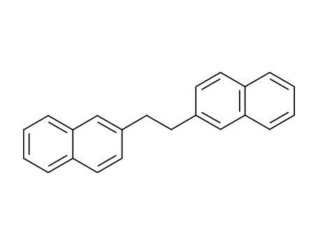 Molecular Structure of 21969-45-9 (1,2-Bis(2-naphtyl)ethane)