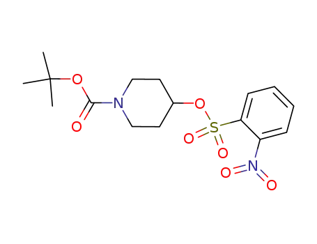 t-butyl 4-(2-nitrophenylsulfonyloxy)piperidine-1-carboxylate