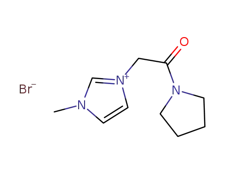 3-methyl-1-[2-oxo-2-(1-pyrrolidinyl)ethyl]-1H-imidazolium bromide