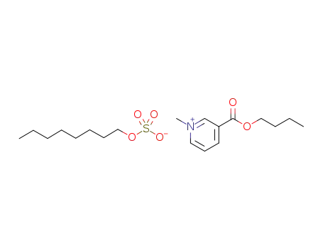 3-(butoxycarbonyl)-1-methylpyridinium octyl sulfate