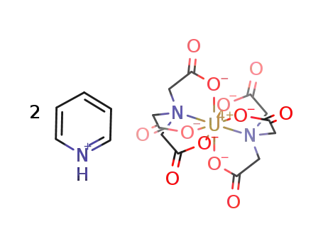 (Hpy)2[U(nitrilotriacetate)2]