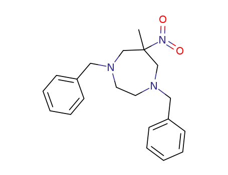 1,4-dibenzyl-6-methyl-6-nitroperhydro-1,4-diazepine