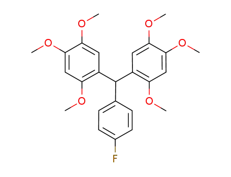 1,1'-[(4-fluorophenyl)methanediyl]bis(2,4,5-trimethoxybenzene)