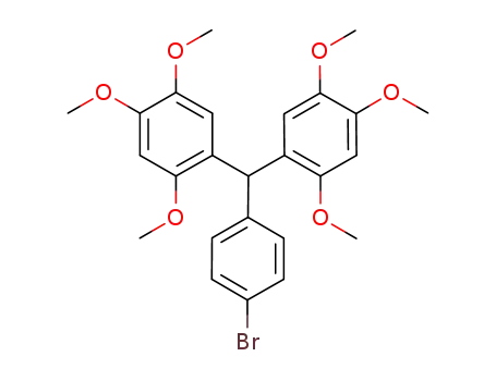 1,1'-[(4-bromophenyl)methanediyl]bis(2,4,5-trimethoxybenzene)