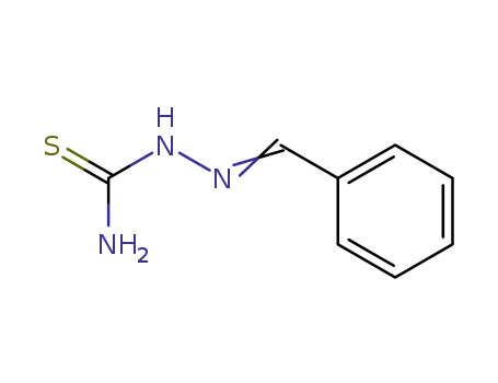 Molecular Structure of 1627-73-2 (2-BENZYLIDENEHYDRAZINE-1-CARBOTHIOAMIDE)