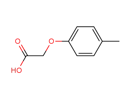 Molecular Structure of 940-64-7 ((4-METHYLPHENOXY)ACETIC ACID)
