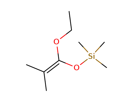 Molecular Structure of 31469-16-6 (1-Ethoxy-2-methyl-1-(trimethylsiloxy)-1-propene)