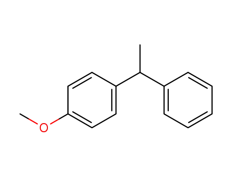 Molecular Structure of 2605-18-7 (1-METHOXY-4-(1-PHENYL-ETHYL)-BENZENE)