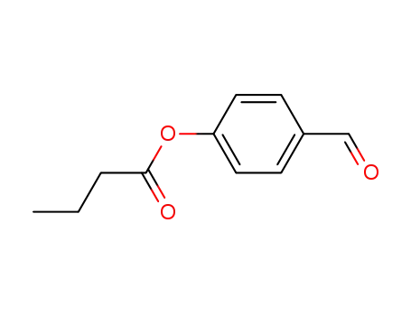 Molecular Structure of 50262-49-2 (P-BUTYRYLOXYBENZALDEHYDE)
