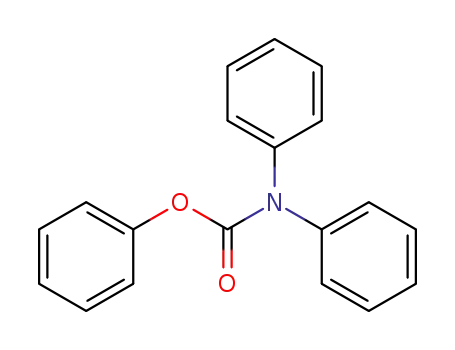 Molecular Structure of 5416-45-5 (Diphenylcarbamic acid phenyl ester)