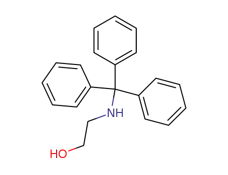 Molecular Structure of 24070-16-4 (2-(Trityl-Amino)-Ethanol)