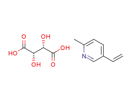 2-methyl-5-vinylpyridinium DL-hydrogentartrate
