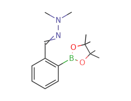 2-(4,4,5,5-tetramethyl-1,3,2-dioxaborolan-2-yl)benzaldehyde N,N-dimethylhydrazone
