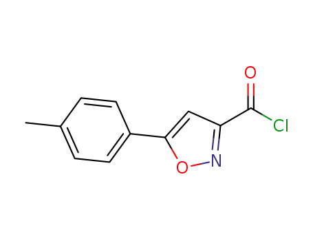 5-(4-methylphenyl)-1,2-oxazole-3-carbonyl chloride