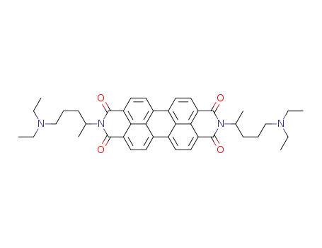 N,N'-bis(4-diethylamino-1-methylbutyl)perylene-3,4:9,10-tetracarboxylic acid bisimide