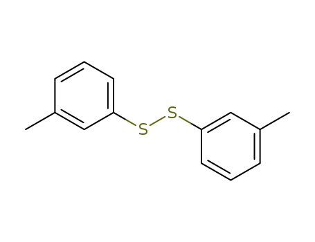Molecular Structure of 20333-41-9 (Disulfide, bis(3-methylphenyl))