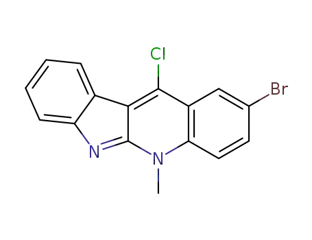 2-bromo-11-chloro-5-methyl-5H-indolo[2,3-b]quinoline