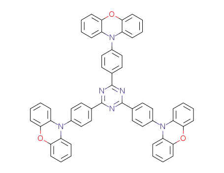 2,4,6-tri(4-(10H-phenoxazin-10H-yl)phenyl)-1,3,5-triazine