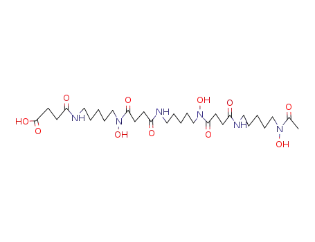 Molecular Structure of 84211-47-2 (N-succinyldesferrioxamine B)