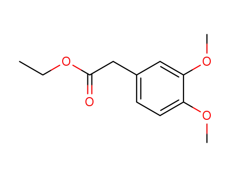 Molecular Structure of 18066-68-7 (ETHYL 3,4-DIMETHOXYPHENYLACETATE)