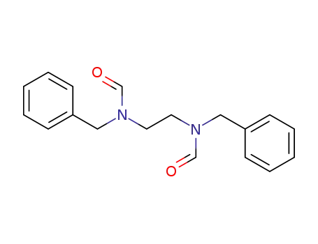 Molecular Structure of 10507-25-2 (Formamide, N,N'-1,2-ethanediylbis[N-(phenylmethyl)-)