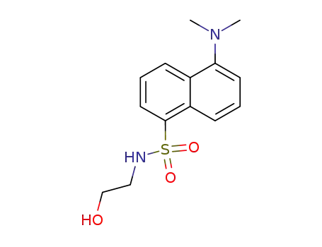 Molecular Structure of 5282-89-3 (Dansyl-ethanolaMine)