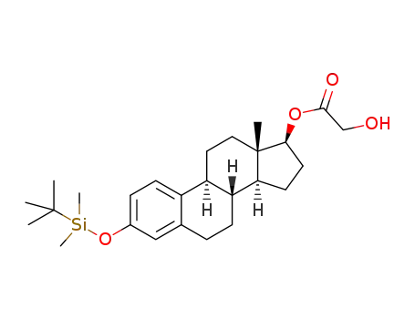 (13S,17S)-3-(tert-butyldimethylsilyloxy)-13-methyl-7,8,9,11,12,13,14,15,16,17-decahydro-6H-cyclopenta[a]phenanthren-17-yl 2-hydroxyacetate
