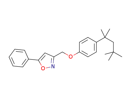 3-{[4-(2,4,4-trimethylpentan-2-yl)phenoxy]methyl}-5-phenylisoxazole